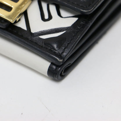 カリフォルニアスカイ ミニウォレット / 三つ折り財布 ロゴ レザー 短財布