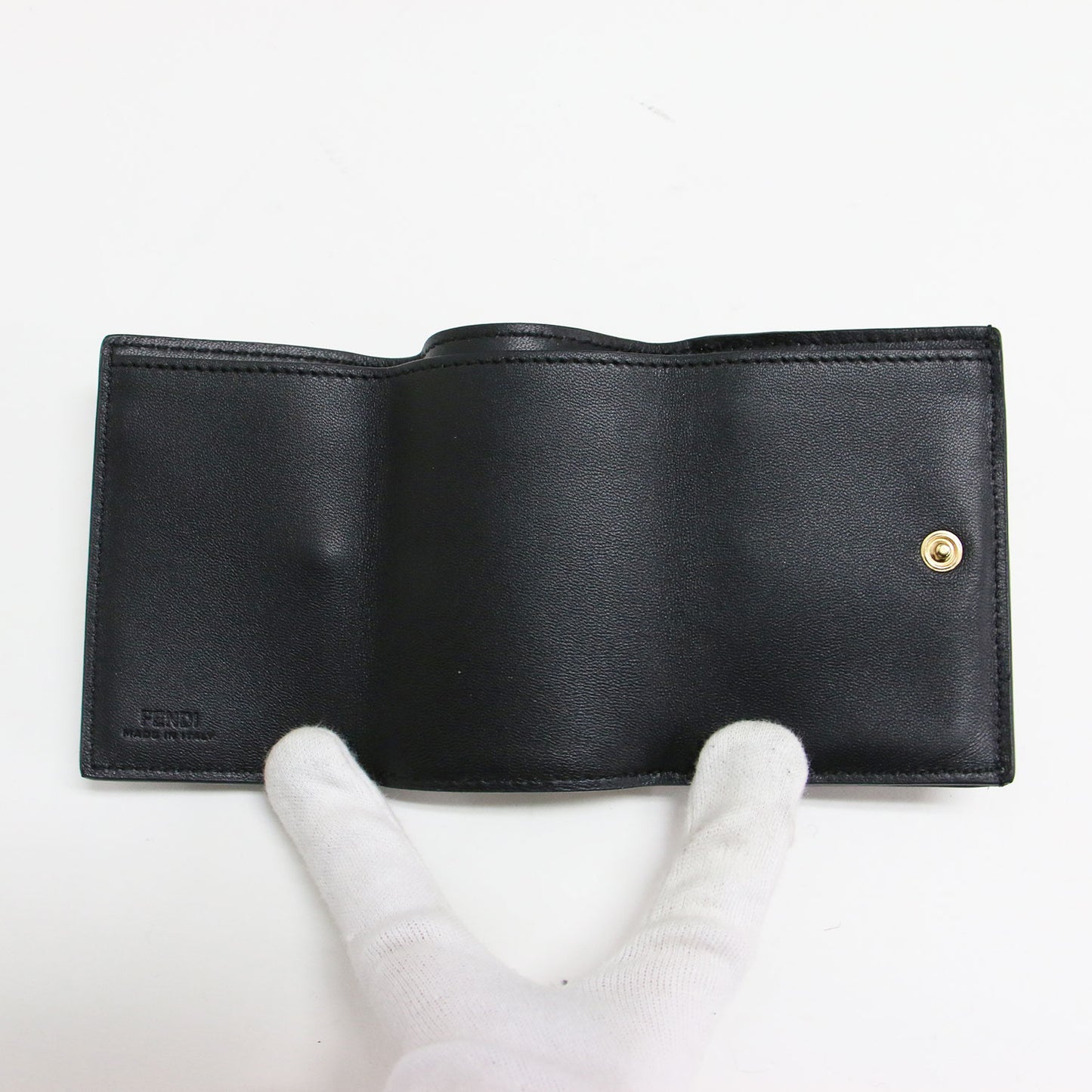 カリフォルニアスカイ ミニウォレット / 三つ折り財布 ロゴ レザー 短財布