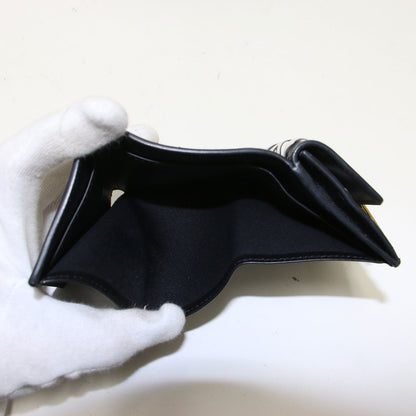 カリフォルニアスカイ ミニウォレット / 三つ折り財布 ロゴ レザー 短財布