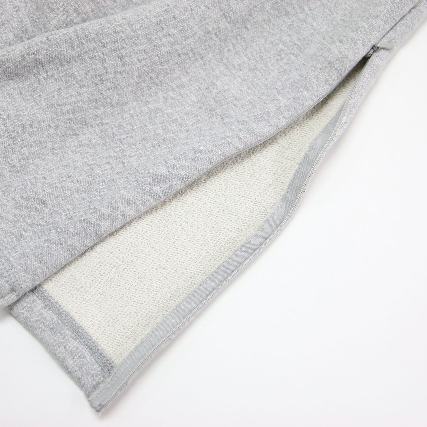 24秋冬 スウェットフーディワンピース / パーカーワンピース 長袖 ロング丈 Iライン ジッパー スリット パイル