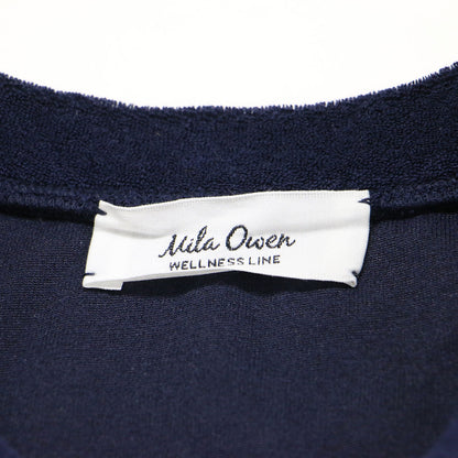 25秋冬 パイル クルーネック Tシャツ / プルオーバー 半袖 クロップド丈 クルーネック コンパクト ロゴ 刺繍 パイピング UVカット