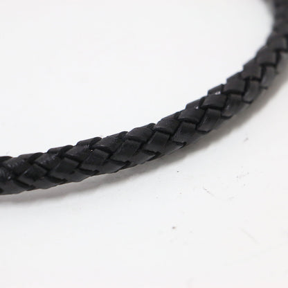 ノヴァ ルナ レザーワンショルダーバッグ / ハーフムーン 肩掛け メッシュ 編み込み