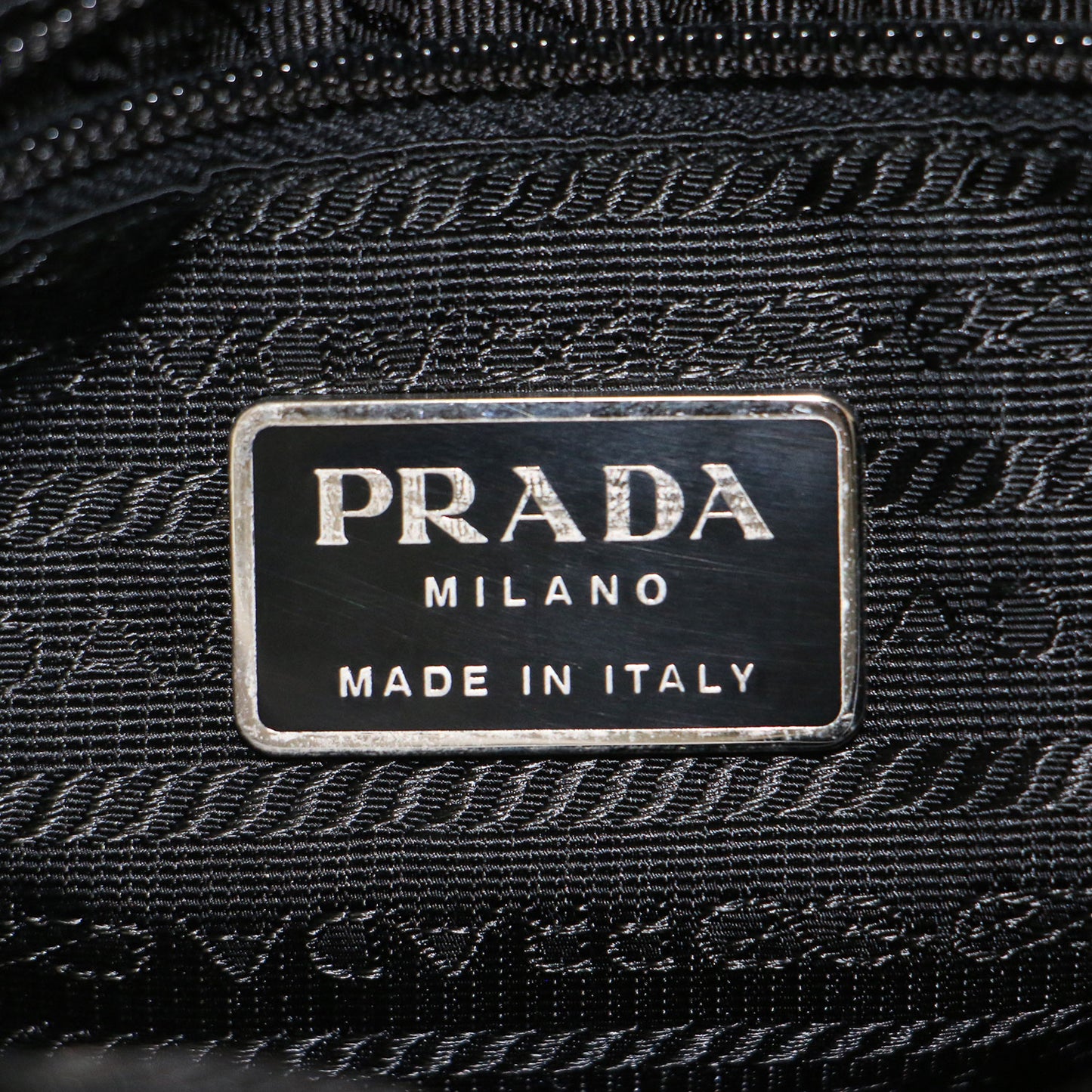 ナイロン ミニ ショルダーバッグ / ポシェット ロゴ 長方形