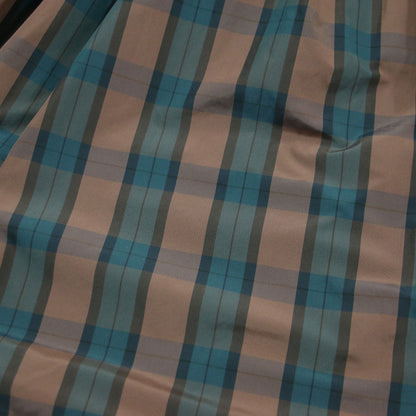 24秋冬 チェック フレアスカート / ウエストゴム Aライン プリーツ ギャザー