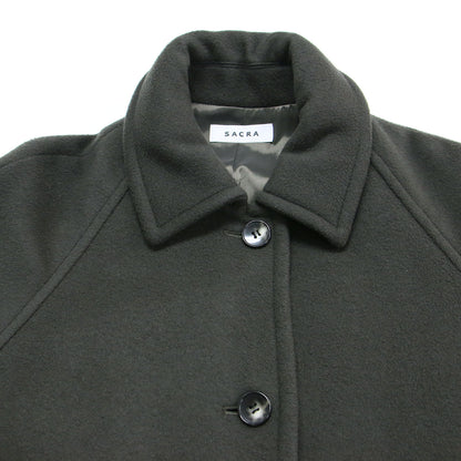 23秋冬 スーペリアービーバー コート / SUPERIOR BEAVER COAT ステンカラー 長袖 ボタンダウン ウール コットン