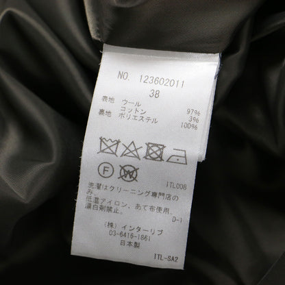 23秋冬 スーペリアービーバー コート / SUPERIOR BEAVER COAT ステンカラー 長袖 ボタンダウン ウール コットン