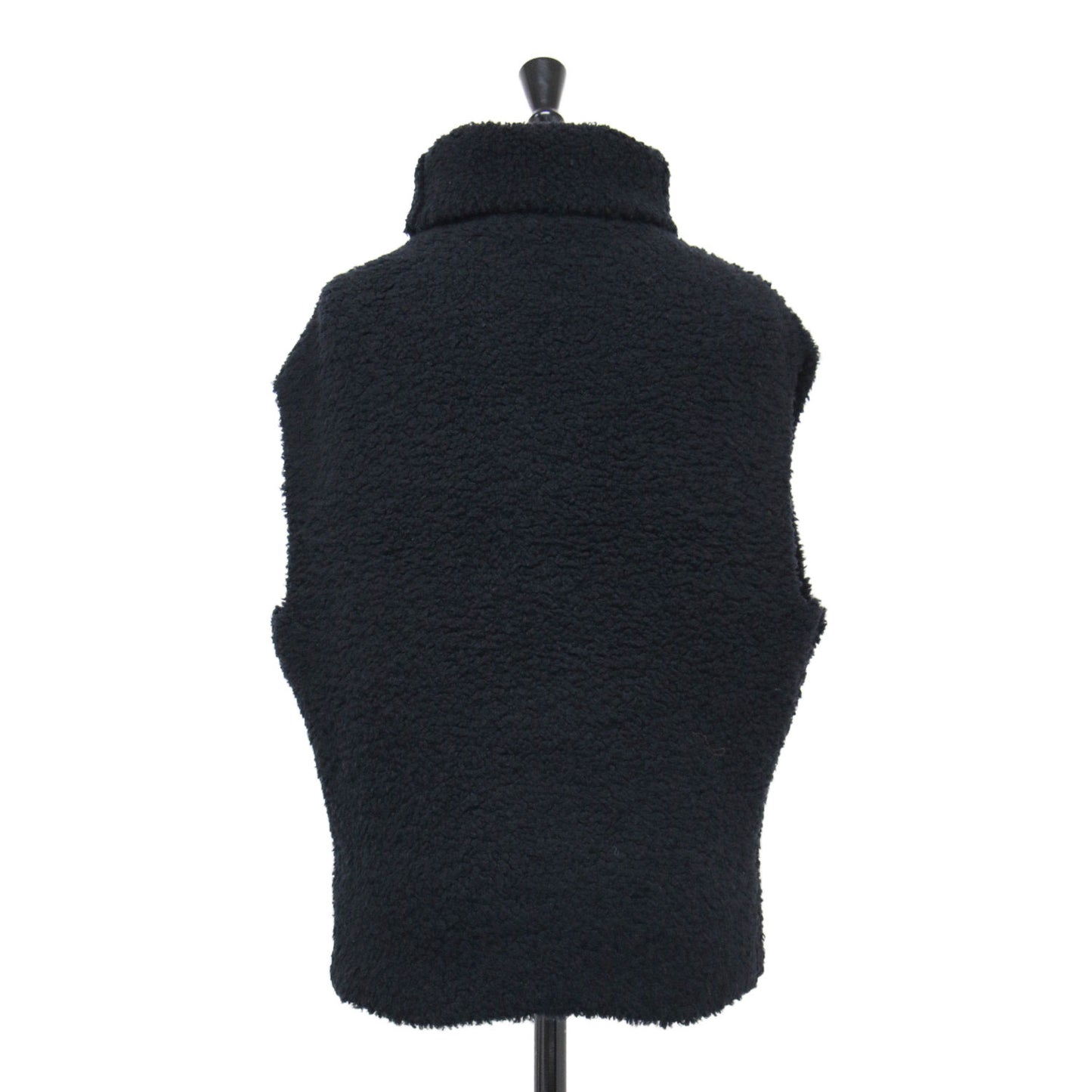 23秋冬 タートルネック ボア ベスト / Shearling Turtle Vest プルオーバー ノースリーブ ドロップショルダー ウール
