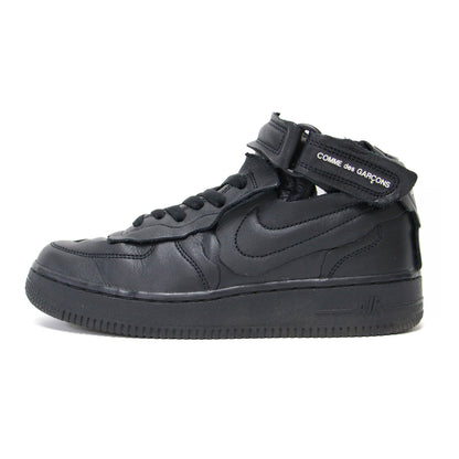× NIKE 20秋冬 AIR FORCE 1 / エアフォースワン ハイカット レースアップ ロゴ レザー スニーカー