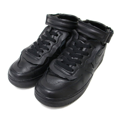 × NIKE 20秋冬 AIR FORCE 1 / エアフォースワン ハイカット レースアップ ロゴ レザー スニーカー