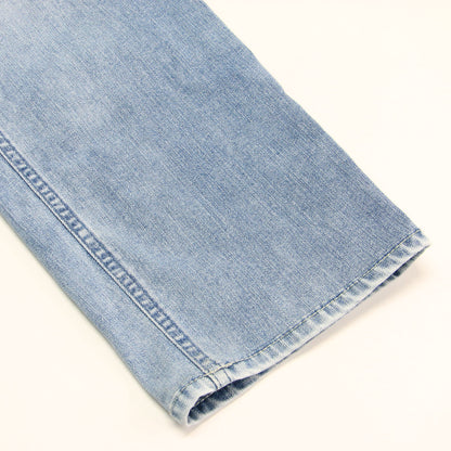 ボーイズストレート レア / LEA デニムパンツ ストレッチ 刺繍 コットン