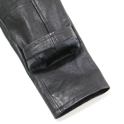 レザー ライダースジャケット / HARL LEATHER SONNY ブルゾン ジップアップ 長袖 キルティング ラムレザー