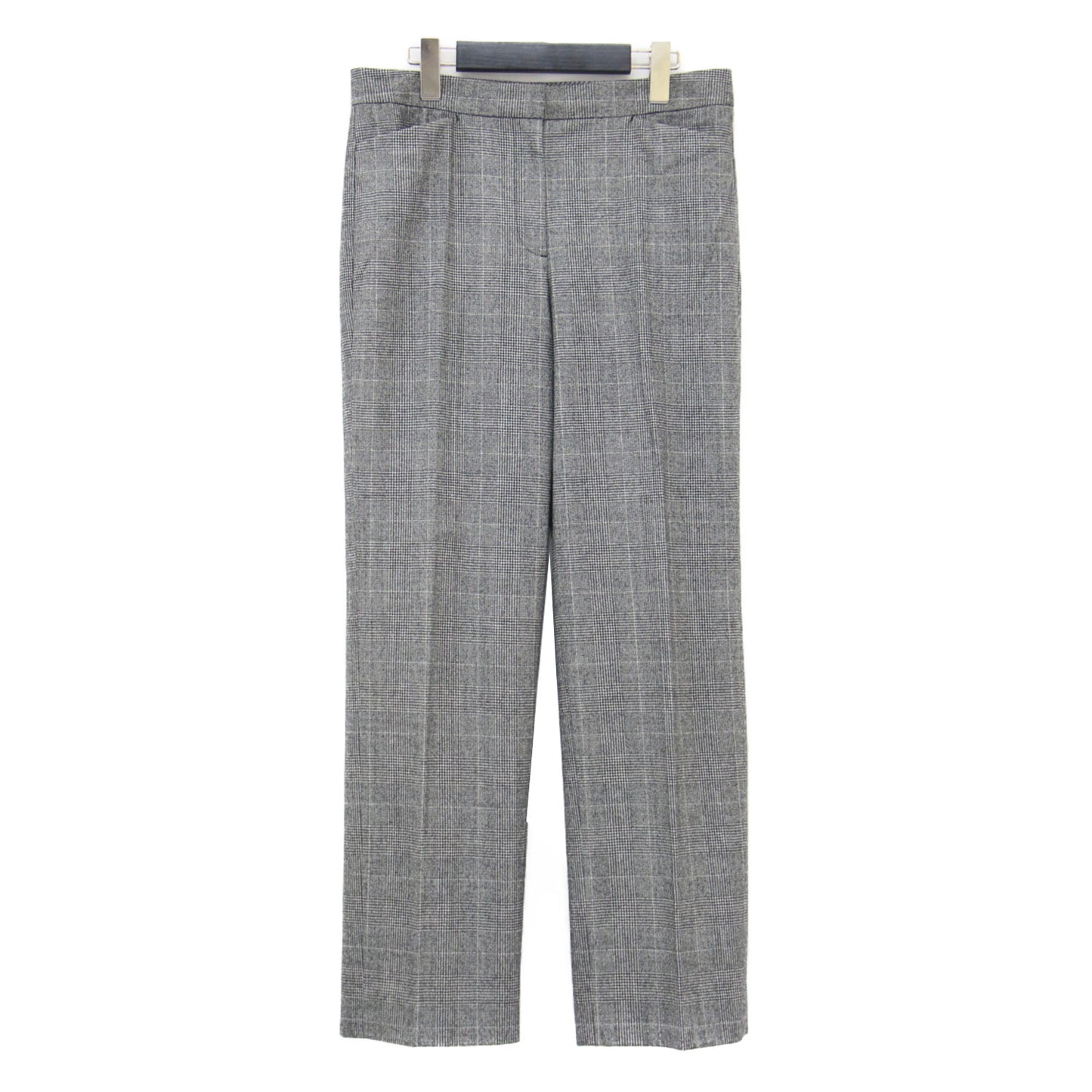 グレンチェック フランネル パンツ / Wales Flannel Misuerte クロップド丈 ストレッチ ウール