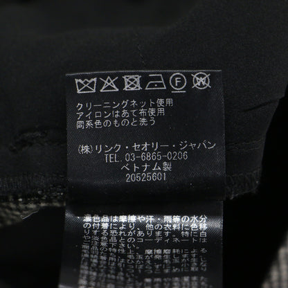 グレンチェック フランネル パンツ / Wales Flannel Misuerte クロップド丈 ストレッチ ウール