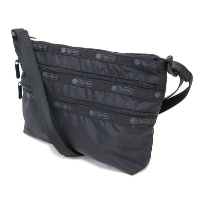 クイン ショルダー バッグ / QUINN BAG ポーチ クロスボディ 3ジップ コンパクト ナイロン