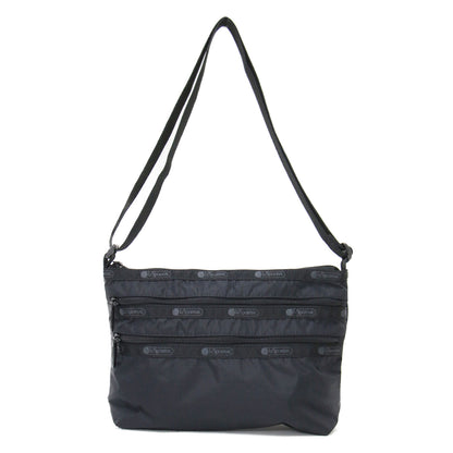 クイン ショルダー バッグ / QUINN BAG ポーチ クロスボディ 3ジップ コンパクト ナイロン