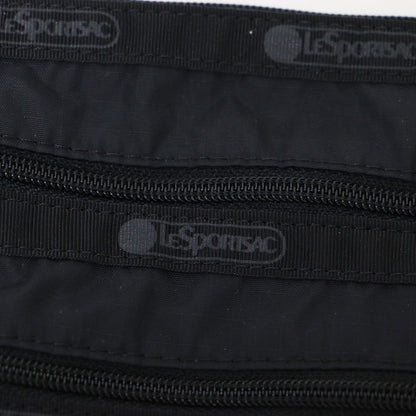 クイン ショルダー バッグ / QUINN BAG ポーチ クロスボディ 3ジップ コンパクト ナイロン