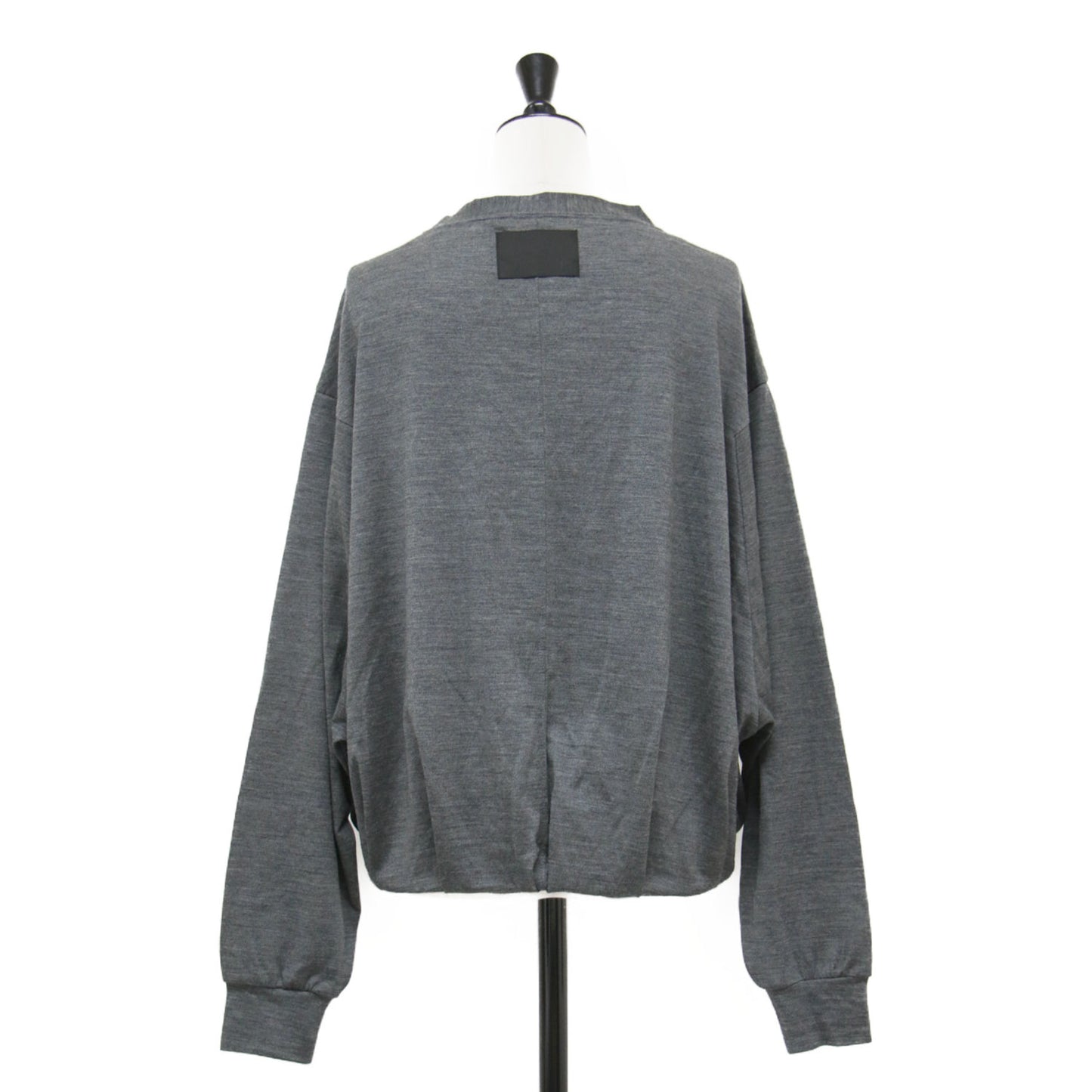 25秋冬 Vネック カーディガン / MAGGIE CARDIGAN ニット 長袖 ドルマンスリーブ タック リブ ウール