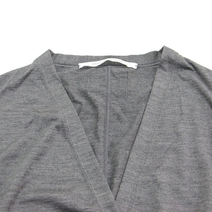 25秋冬 Vネック カーディガン / MAGGIE CARDIGAN ニット 長袖 ドルマンスリーブ タック リブ ウール