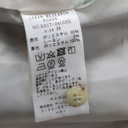 21秋冬 ハイウエスト タック トラウザーパンツ / ワイドパンツ センタープレス タック チェック柄