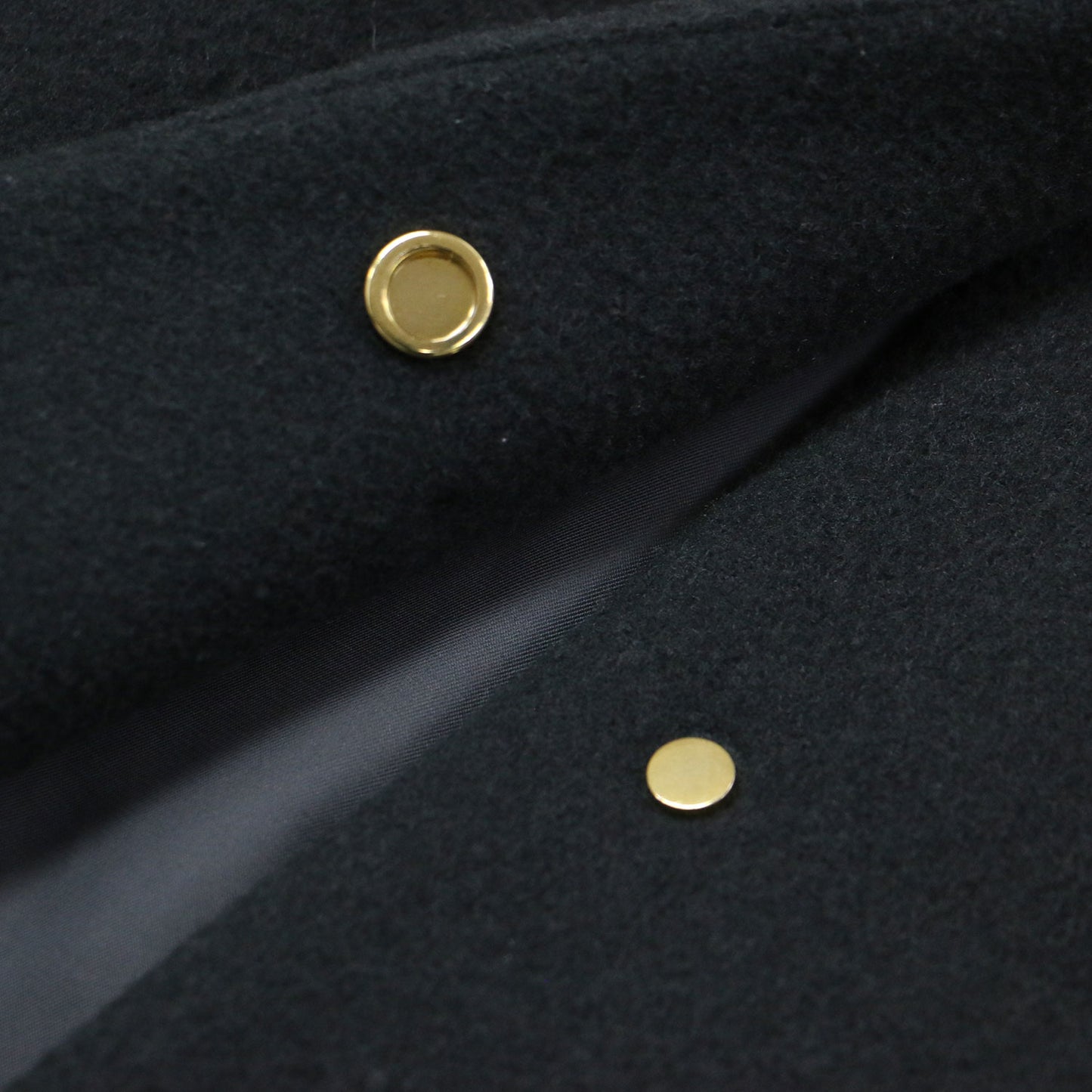 セントデールウール ノーカラー コート / SENTDALE WOOL ドロップショルダー 長袖 ボタンダウン バックスリット