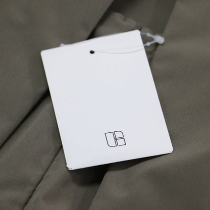 23秋冬 バックオープンギャザーワンピース / ドレス クルーネック 長袖 パフスリーブ フレア Aライン ウォッシャブル