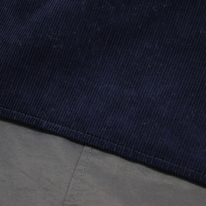 25秋冬 ハンティングジャケット / ミリタリージャケット 長袖 セーラーカラー ショート丈 ワイド コーデュロイ