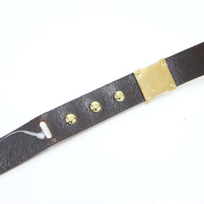 24秋冬 ベルト / BELT SPARTIATE24MM レザー 細幅 バックル