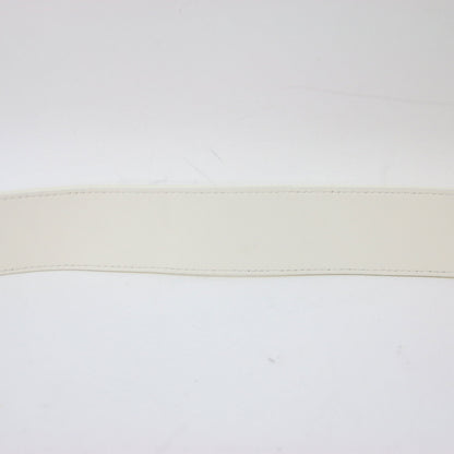 24春夏 リンク ロゴ ストラップ ショルダーバッグ / LINK LG W/ WIDE SHOULD クラッチ 肩掛け クロスボディ ラムレザー