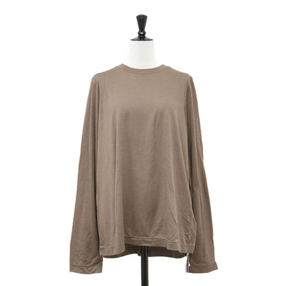 24秋冬 ロングスリーブ Tシャツ / Primewool jersey カットソー クルーネック ウール