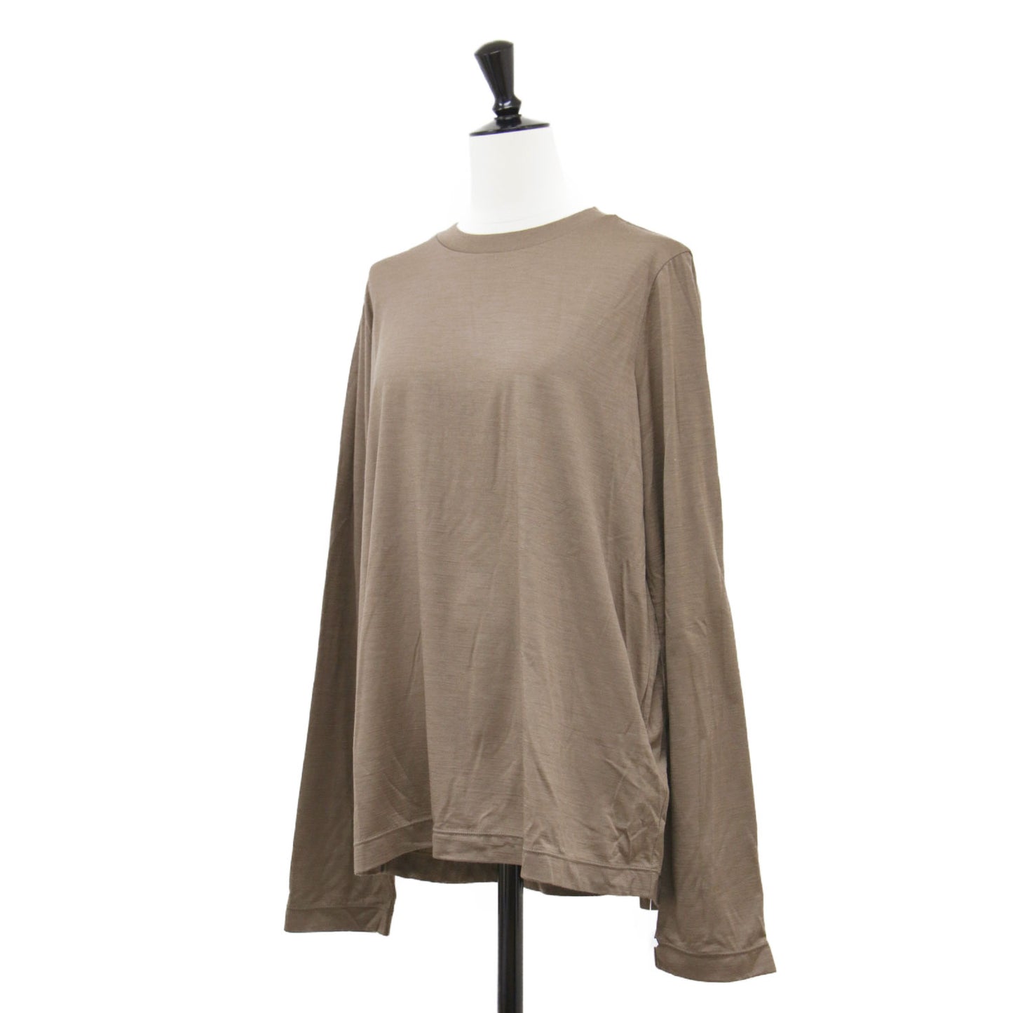 24秋冬 ロングスリーブ Tシャツ / Primewool jersey カットソー クルーネック ウール