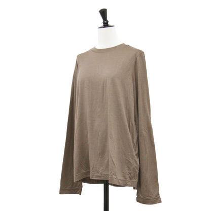 24秋冬 ロングスリーブ Tシャツ / Primewool jersey カットソー クルーネック ウール