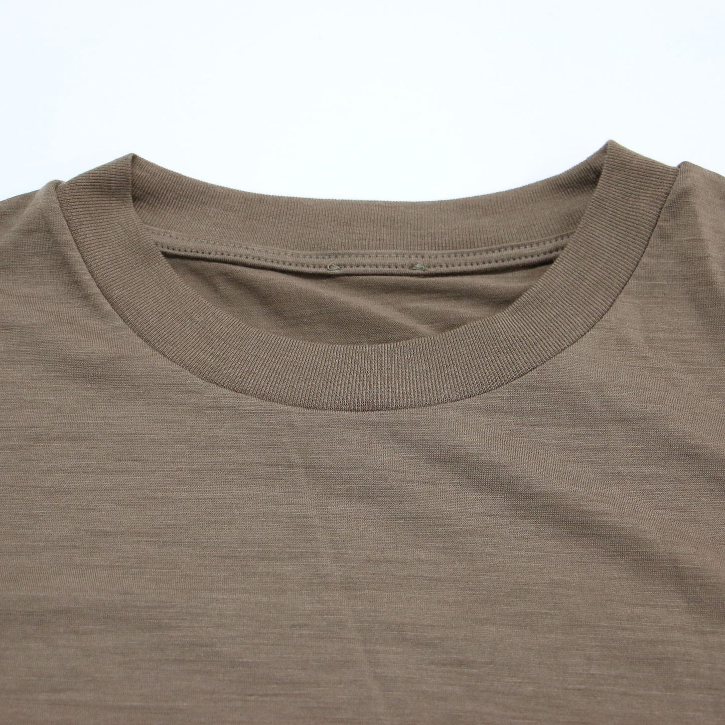24秋冬 ロングスリーブ Tシャツ / Primewool jersey カットソー クルーネック ウール