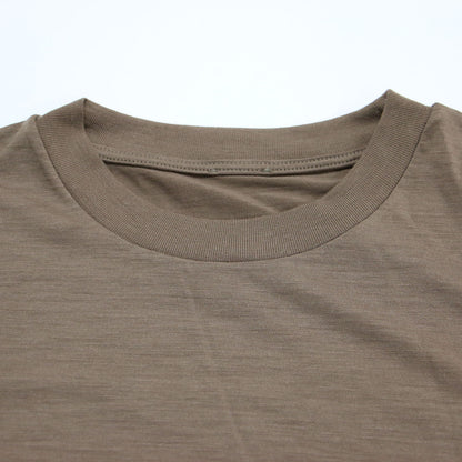 24秋冬 ロングスリーブ Tシャツ / Primewool jersey カットソー クルーネック ウール