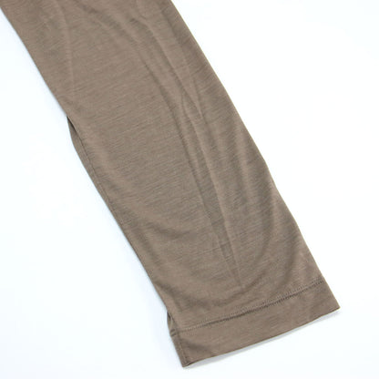 24秋冬 ロングスリーブ Tシャツ / Primewool jersey カットソー クルーネック ウール