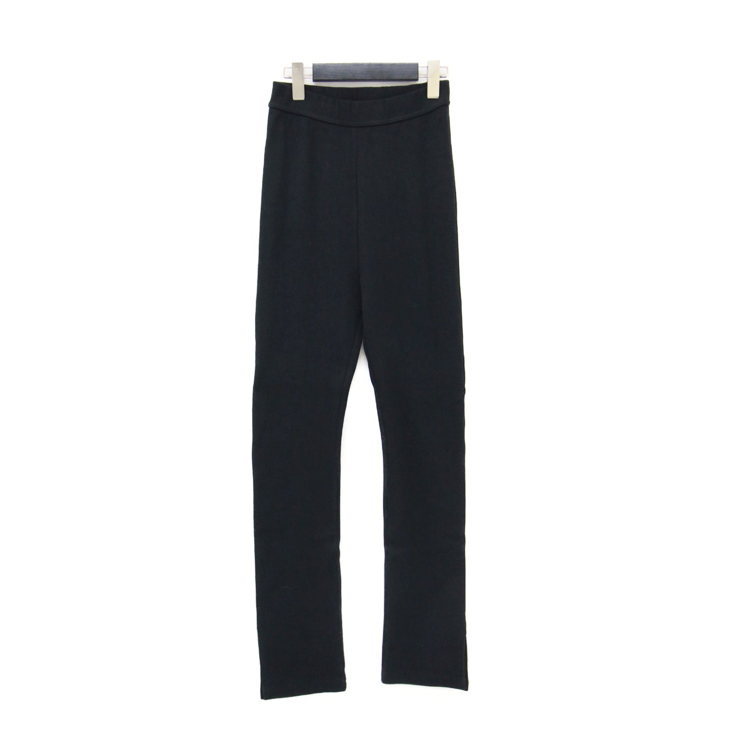 リブ レギンス / パンツ スリム ウエストゴム ウォッシャブル ストレッチ コットン