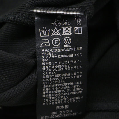 リブ レギンス / パンツ スリム ウエストゴム ウォッシャブル ストレッチ コットン