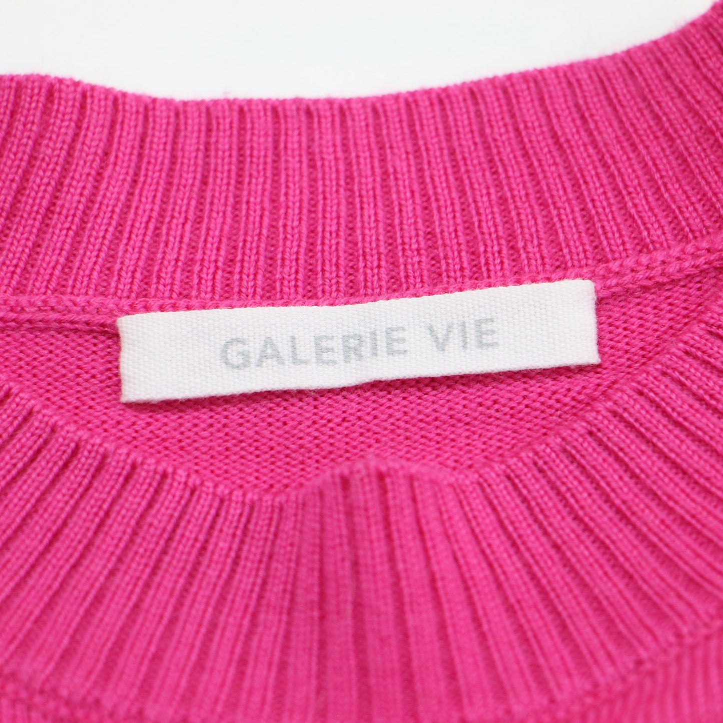 22秋冬 ウーステッドウール クルーネック プルオーバー / ニット 長袖 ミドル丈 ワイド ストレート ドロップショルダー