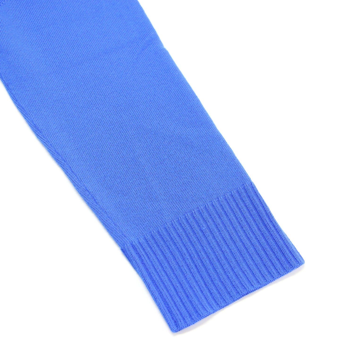 22秋冬 ウーステッドウール クルーネック プルオーバー / ニット 長袖 ミドル丈 ワイド ストレート ドロップショルダー