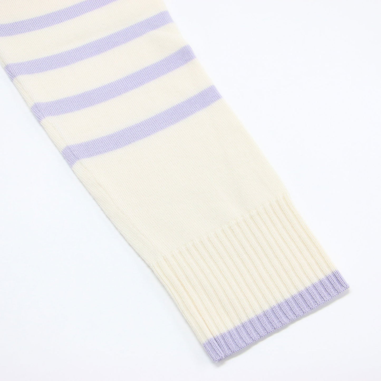 22秋冬 ウーステッドウール クルーネック プルオーバー / ニット 長袖 ミドル丈 ワイド ストレート ドロップショルダー