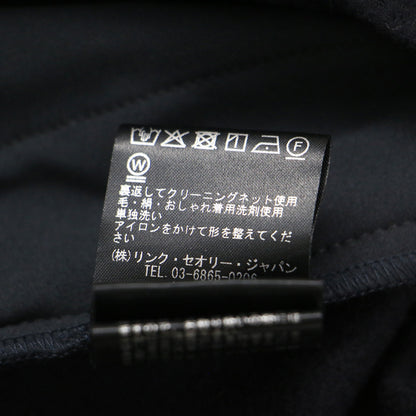23秋冬 ウール スリム テーパードパンツ / DAHLIA JERSEY YOL 2 スラックス ピンタック ギャザー