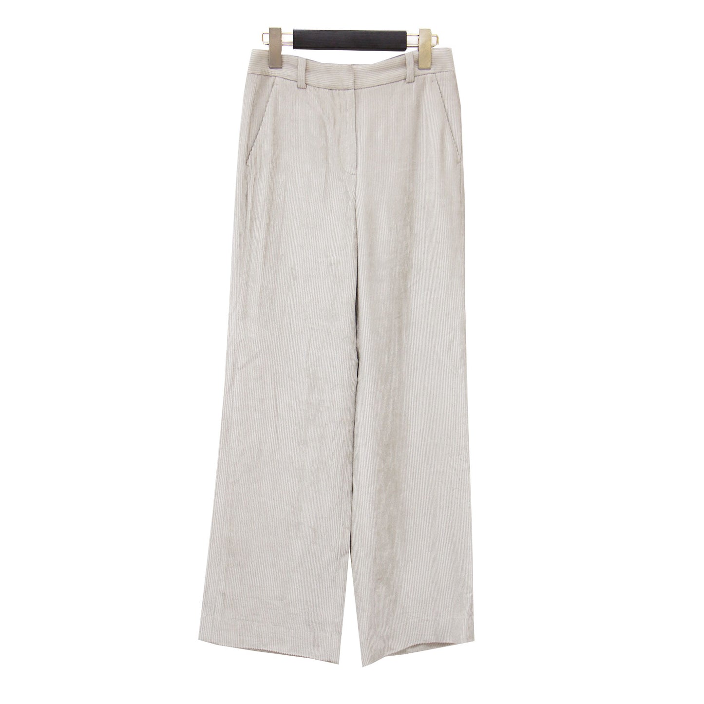 25秋冬 コーデユロイ ストレ―ト パンツ / Tova Pilly Pant ワイド 光沢