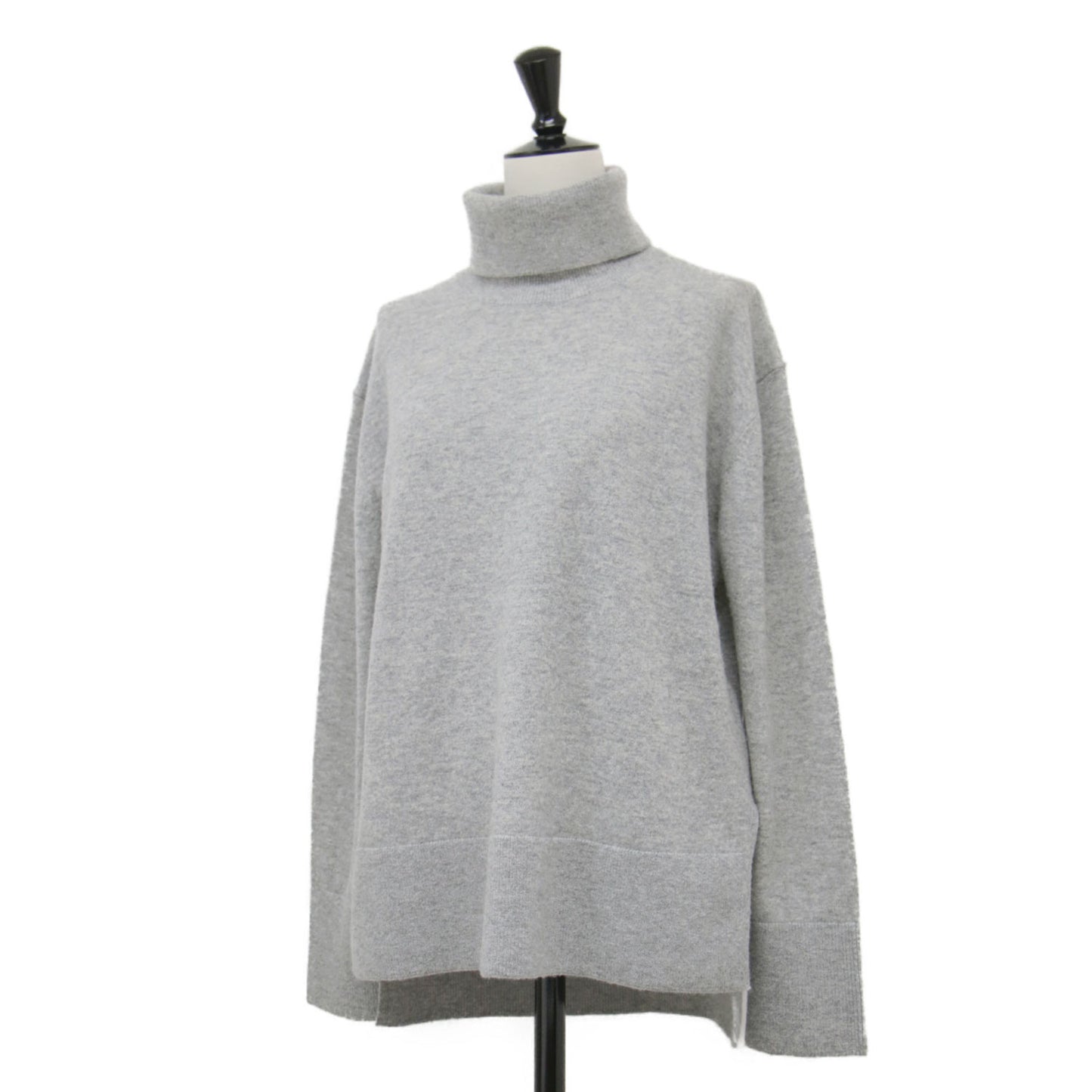 24秋冬 カシミヤ タートルネック プルオーバー / ESSENCE CA MAXX ニット 長袖 スリット ハイゲージ