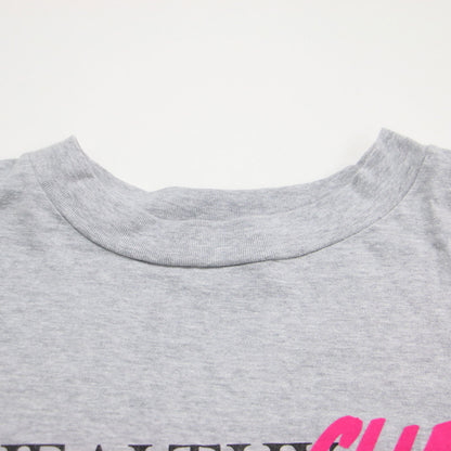 × BEAUTY&YOUTH 別注 24秋冬 グラフィックプリント ロングスリーブ Tシャツ / カットソー 長袖 クルーネック ショート丈