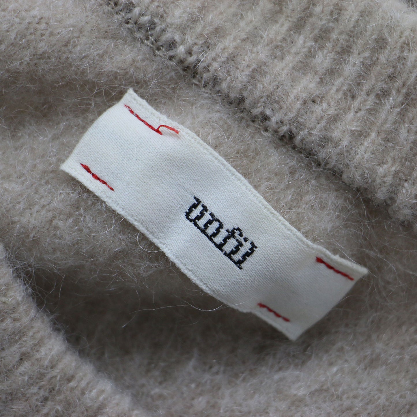 22秋冬 ストレッチ スーパーキッド モヘアセーター / stretch superkid mohair sweater ニット クルーネック 長袖 ワイド ウール