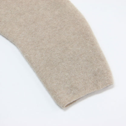 22秋冬 ストレッチ スーパーキッド モヘアセーター / stretch superkid mohair sweater ニット クルーネック 長袖 ワイド ウール