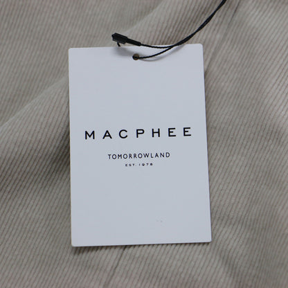 23秋冬 ストレッチ コーデュロイ ジャンパースカート / ワンピース ノースリーブ ロング丈 スリット コットン