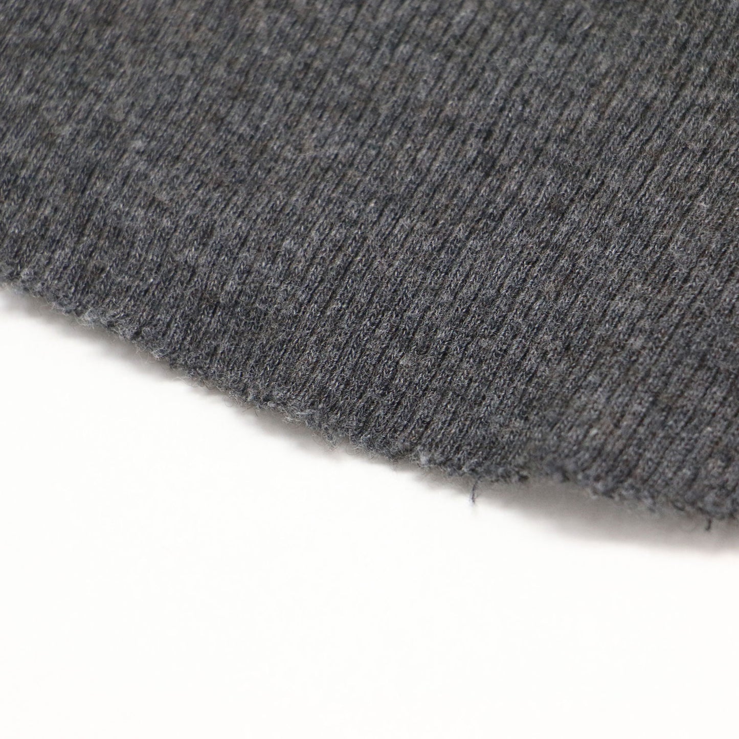 RETROVE 24秋冬 リブ タートル プルオーバー / ニット コンパクト ハイゲージ コットン ヤクウール