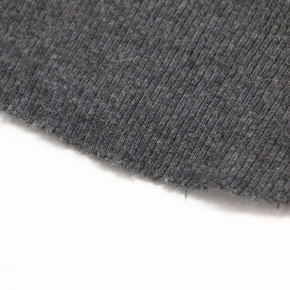 RETROVE 24秋冬 リブ タートル プルオーバー / ニット コンパクト ハイゲージ コットン ヤクウール