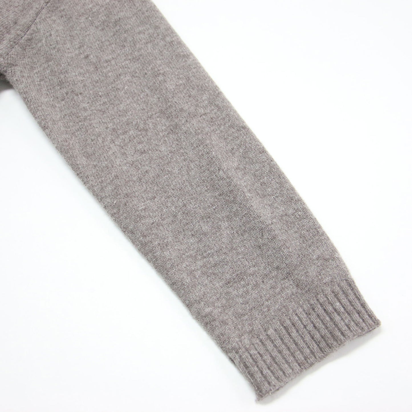 23秋冬 タートルネック スリット ショートニット / TURTLE NECK SLIT プルオーバー 長袖 ドロップショルダー ウール