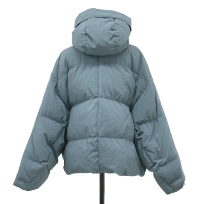 24秋冬 オルテン フード付き ダウンジャケット / olten ショートダウン 長袖 ハイネック ドロップショルダー ボックスシルエット